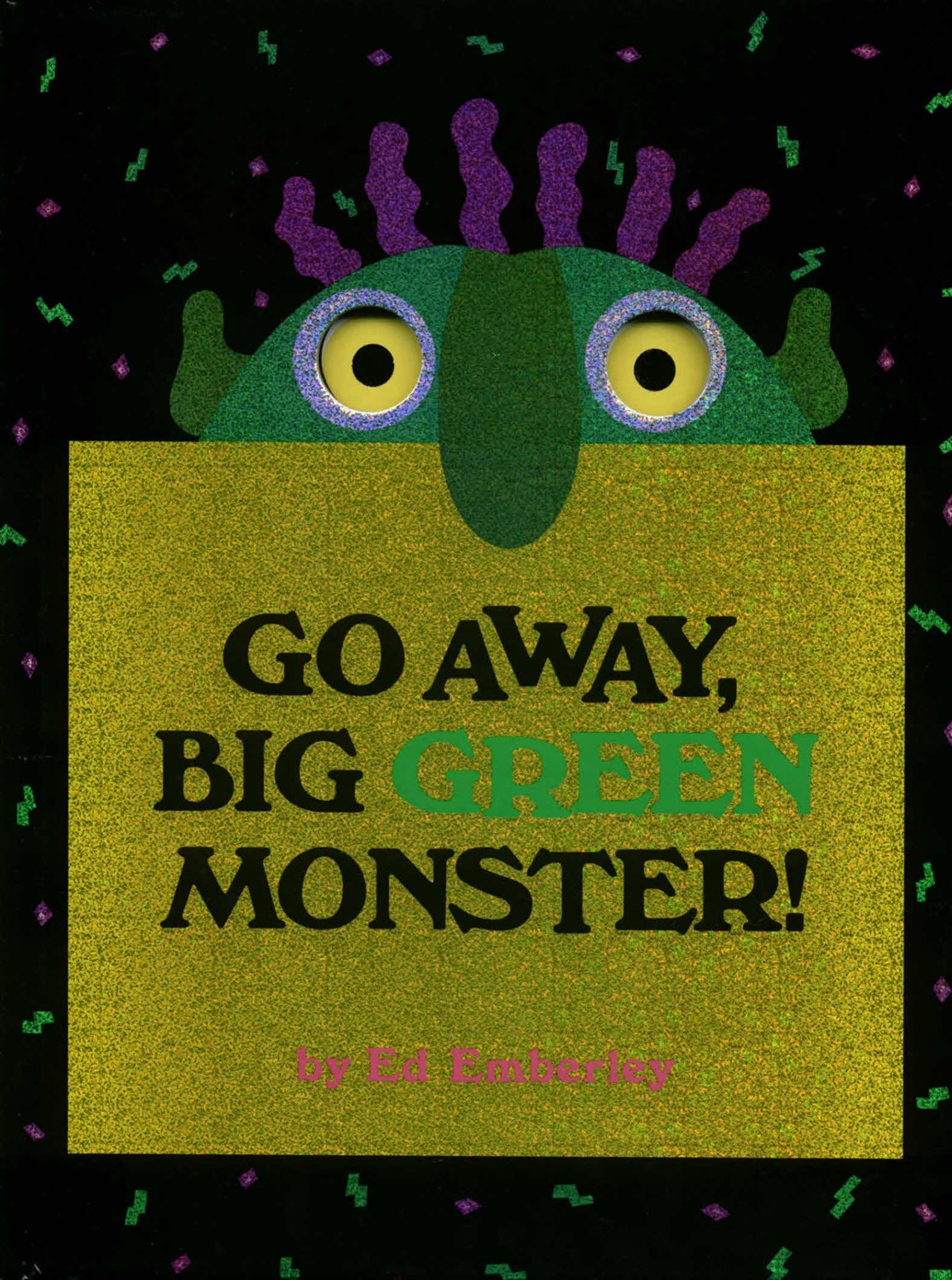 Go Away Big Green Monster Hc | The Book Vine
