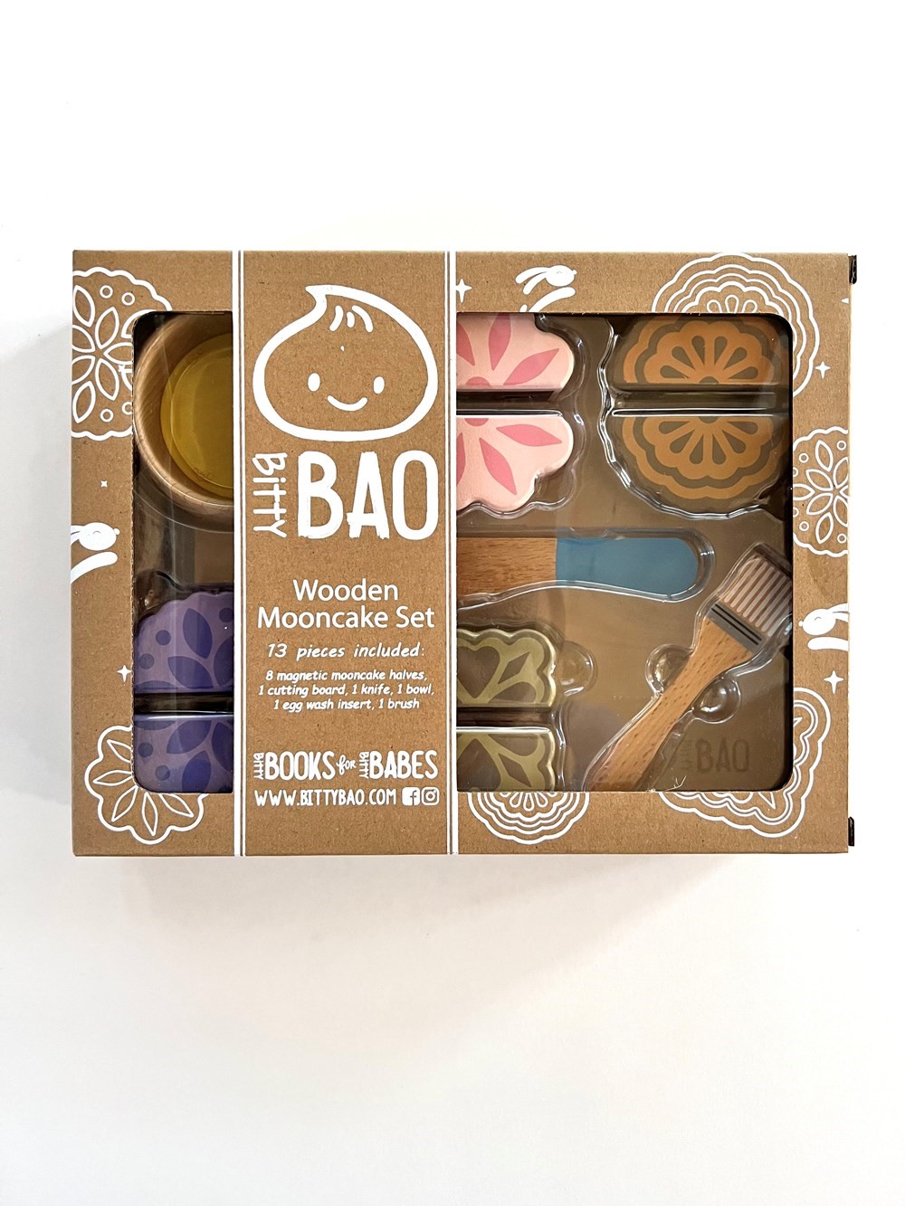 Bitty Bao Wooden Mooncake Toy Set Bitty Bao Wooden Mooncake Toy Set