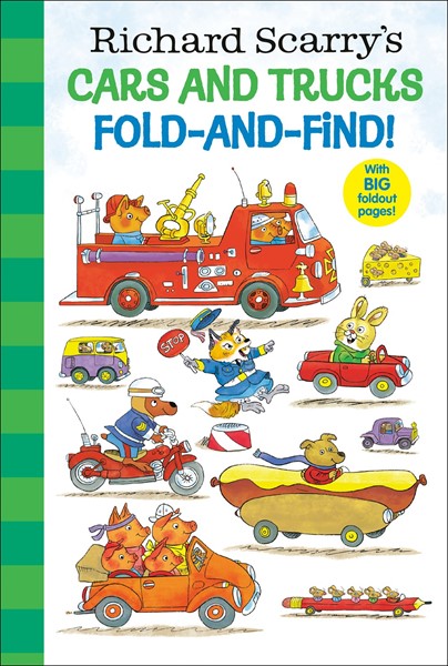 Richard Scarry's Cars and Trucks Fold-And-Find! (HC)